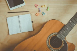 Set goals to learn guitar