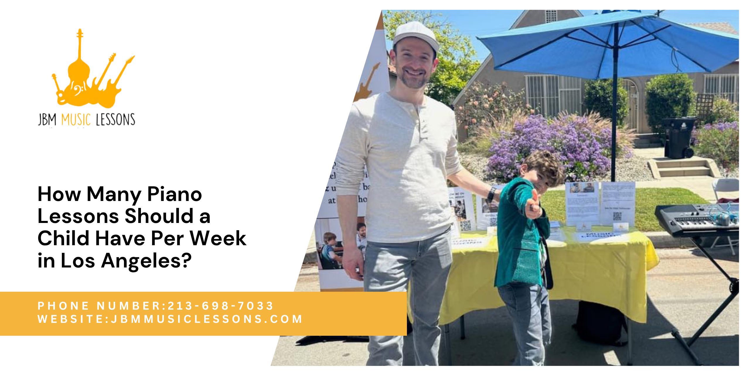 How Many Piano Lessons Should a Child Have Per Week in Los Angeles
