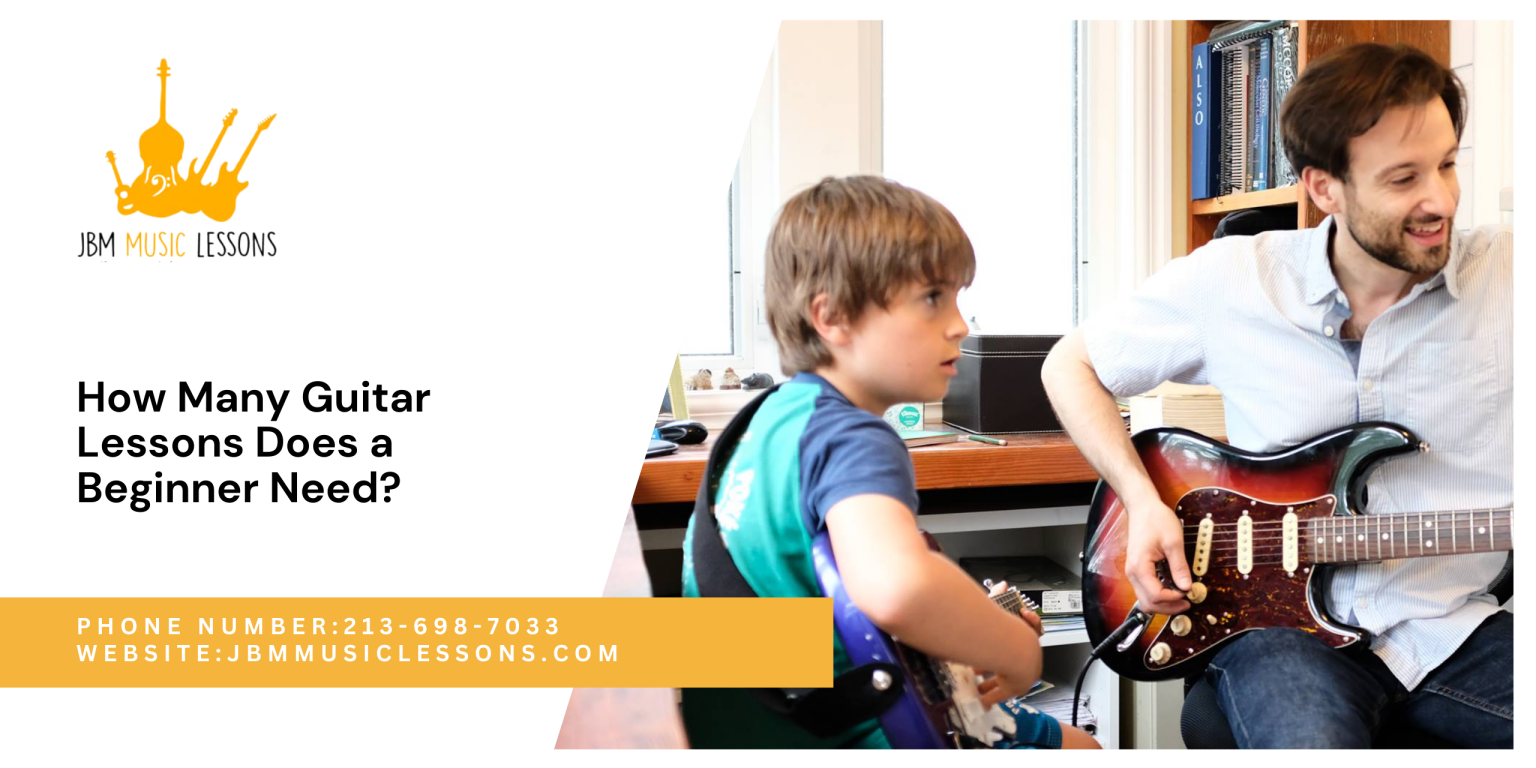 How Many Guitar Lessons Does A Beginner Need?